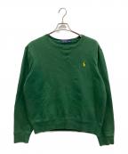 POLO RALPH LAURENポロ・ラルフローレン）の古着「スウェット」｜グリーン