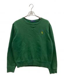 POLO RALPH LAUREN（ポロ・ラルフローレン）の古着「スウェット」｜グリーン
