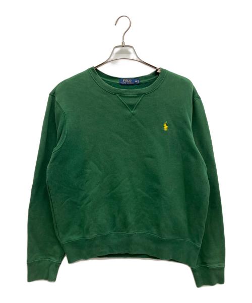 POLO RALPH LAUREN（ポロ・ラルフローレン）POLO RALPH LAUREN (ポロ・ラルフローレン) スウェット グリーン サイズ:Mの古着・服飾アイテム