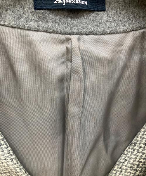 Aquascutum（アクアスキュータム）Aquascutum (アクアスキュータム) ステンカラーコート グレー サイズ:8fの古着・服飾アイテム
