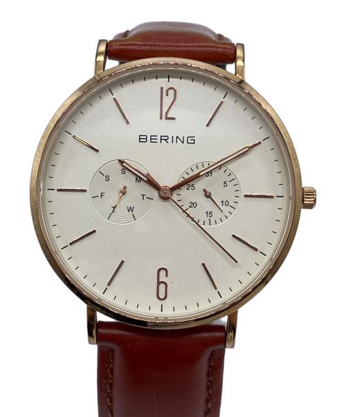 BERING（ベーリング）BERING (ベーリング) 腕時計 ホワイトの古着・服飾アイテム