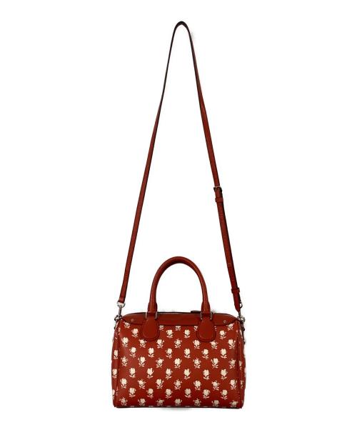 COACH（コーチ）COACH (コーチ) 2WAYバッグ レッドの古着・服飾アイテム