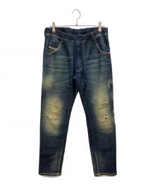 DIESEL（ディーゼル）の古着「デニムパンツ」｜インディゴ