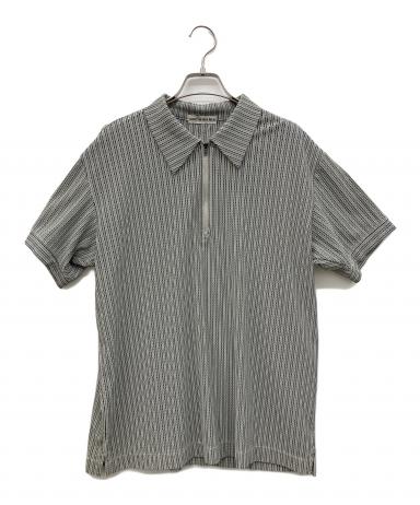 中古・古着通販】ISSEY MIYAKE (イッセイミヤケ) ハーフジップシャツ