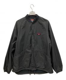 NANGA（ナンガ）の古着「リブカラー コーチジャケット」｜ブラック