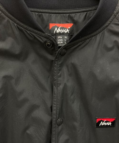 NANGA（ナンガ）NANGA (ナンガ) リブカラー コーチジャケット ブラック サイズ:XLの古着・服飾アイテム