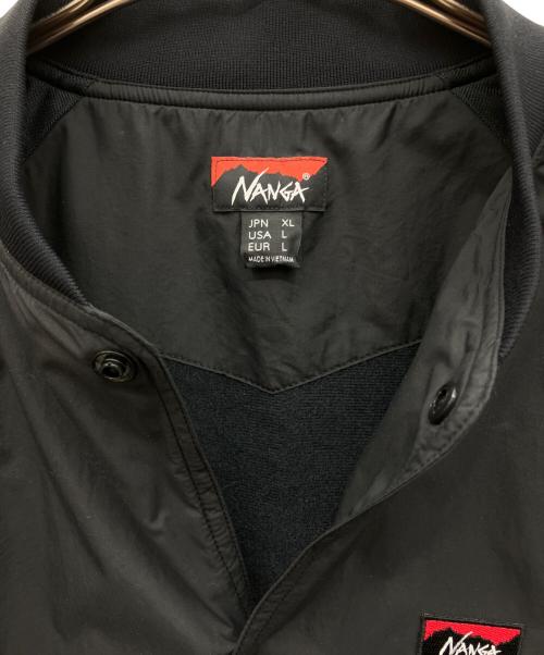 NANGA（ナンガ）NANGA (ナンガ) リブカラー コーチジャケット ブラック サイズ:XLの古着・服飾アイテム