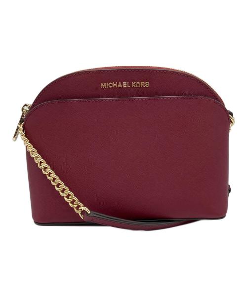 MICHAEL KORS（マイケル・コース）MICHAEL KORS (マイケル・コース) チェーンショルダーバッグ ブラウンの古着・服飾アイテム