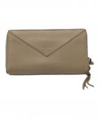 BALENCIAGAバレンシアガ）の古着「ラウンドファスナー財布」｜ライトピンク