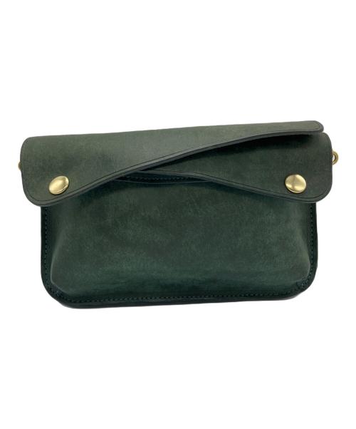 BEER BELLY（ビアベリー）BEER BELLY (ビアベリー) ウエストバッグ グリーンの古着・服飾アイテム