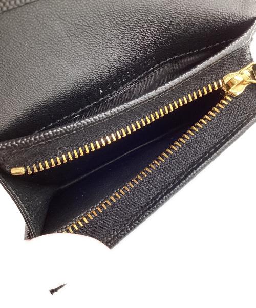 Saint Laurent Paris（サンローランパリ）Saint Laurent Paris (サンローランパリ) 2つ折り財布 ブラックの古着・服飾アイテム