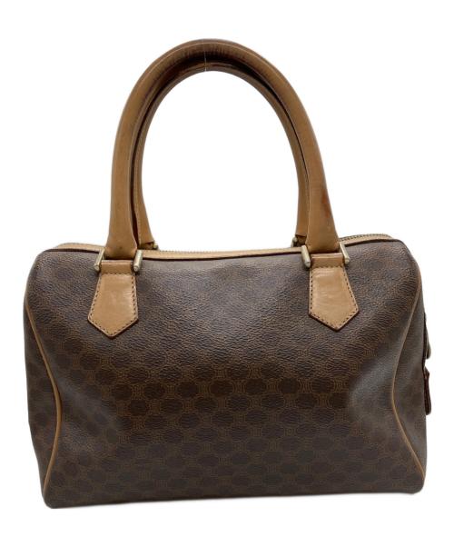 CELINE（セリーヌ）CELINE (セリーヌ) マカダム ハンドバッグ ブラウンの古着・服飾アイテム