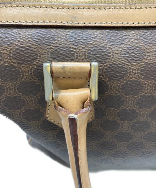 CELINE（セリーヌ）CELINE (セリーヌ) マカダム ハンドバッグ ブラウンの古着・服飾アイテム