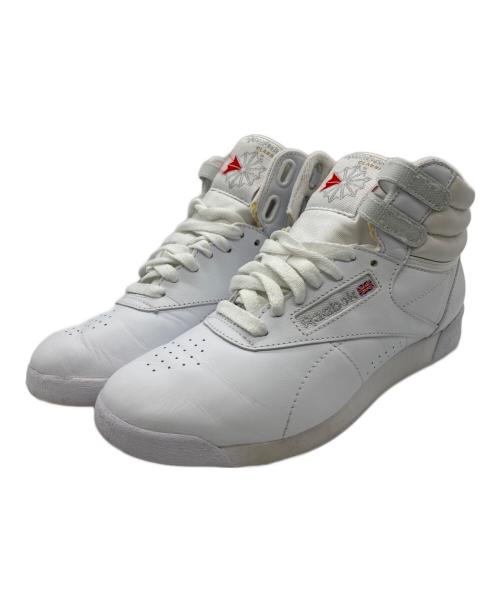 REEBOK（リーボック）REEBOK (リーボック)  FREESTYLE HI WHITE ホワイト サイズ:23.5の古着・服飾アイテム