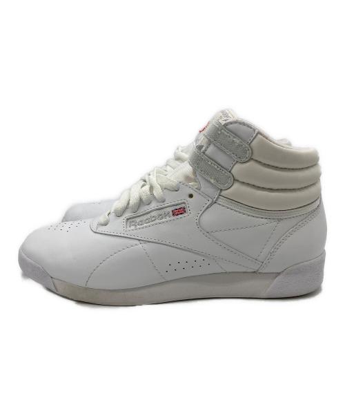 REEBOK（リーボック）REEBOK (リーボック)  FREESTYLE HI WHITE ホワイト サイズ:23.5の古着・服飾アイテム
