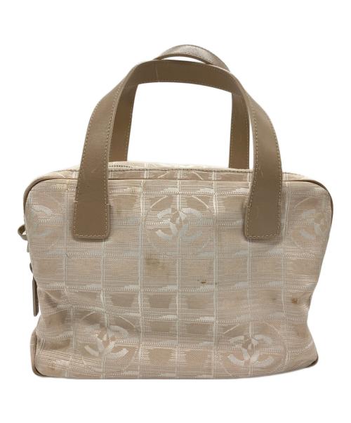 CHANEL（シャネル）CHANEL (シャネル) ニュートラベルライン　ハンドバッグ ベージュの古着・服飾アイテム