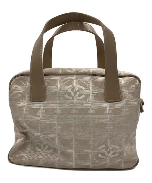 CHANEL（シャネル）CHANEL (シャネル) ニュートラベルライン　ハンドバッグ ベージュの古着・服飾アイテム