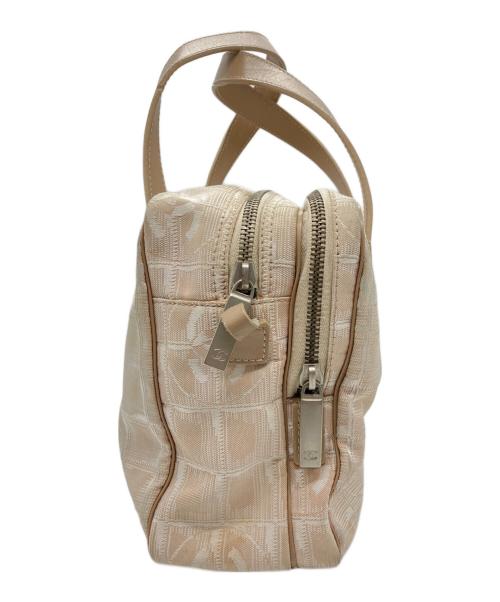 CHANEL（シャネル）CHANEL (シャネル) ニュートラベルライン　ハンドバッグ ベージュの古着・服飾アイテム