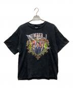 NUMBER Iナンバーアイ）の古着「半袖カットソー」｜ブラック