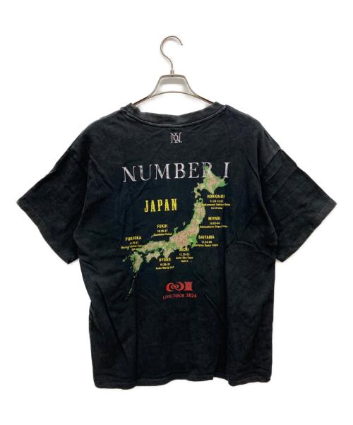 NUMBER I（ナンバーアイ）NUMBER I (ナンバーアイ) 半袖カットソー ブラック サイズ:L 未使用品の古着・服飾アイテム
