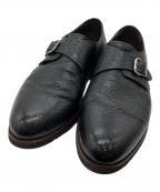 Hiltonヒルトン）の古着「モンクストラップシューズ」｜ブラック