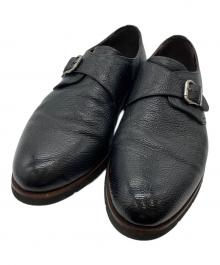 Hilton（ヒルトン）の古着「モンクストラップシューズ」｜ブラック