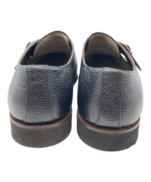 Hilton（ヒルトン）Hilton (ヒルトン) モンクストラップシューズ ブラック サイズ:26.5の古着・服飾アイテム