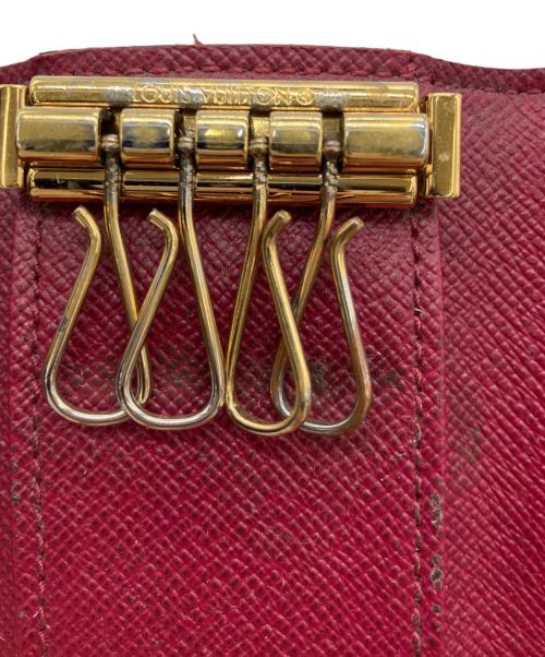 LOUIS VUITTON（ルイ ヴィトン）LOUIS VUITTON (ルイ ヴィトン) ミュルティクレ4　キーケース ブラウン×ピンクの古着・服飾アイテム