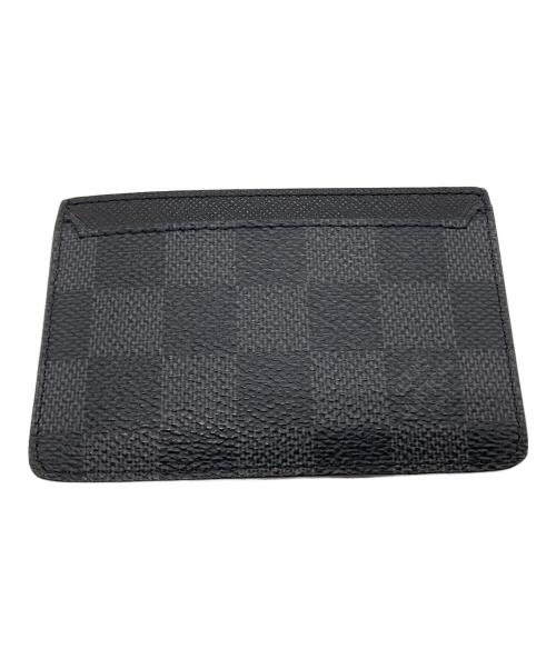 LOUIS VUITTON（ルイ ヴィトン）LOUIS VUITTON (ルイ ヴィトン) カードケース ネオ･ポルト カルト ブラックの古着・服飾アイテム