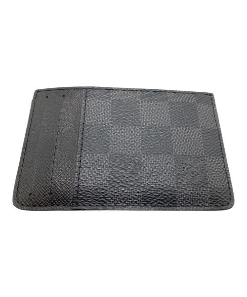 LOUIS VUITTON（ルイ ヴィトン）LOUIS VUITTON (ルイ ヴィトン) カードケース ネオ･ポルト カルト ブラックの古着・服飾アイテム