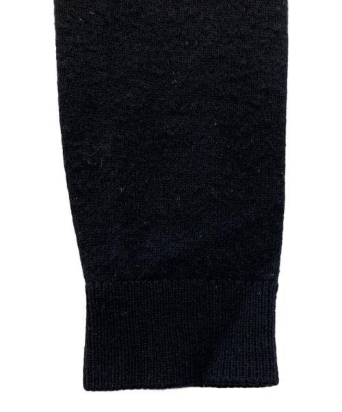 patou（パトゥ）patou (パトゥ) 薄手ニット ブラック サイズ:XSの古着・服飾アイテム