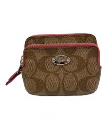 COACH（コーチ）の古着「小銭入れ」｜ベージュ