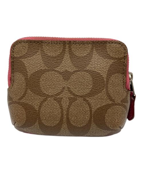 COACH（コーチ）COACH (コーチ) 小銭入れ ベージュの古着・服飾アイテム