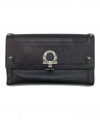 Salvatore Ferragamoサルヴァトーレ フェラガモ）の古着「長財布」｜ブラック