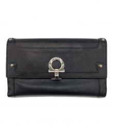 Salvatore Ferragamo（サルヴァトーレ フェラガモ）の古着「長財布」｜ブラック