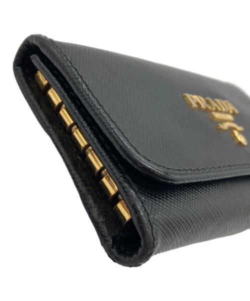 PRADA（プラダ）PRADA (プラダ) キーケース ブラックの古着・服飾アイテム