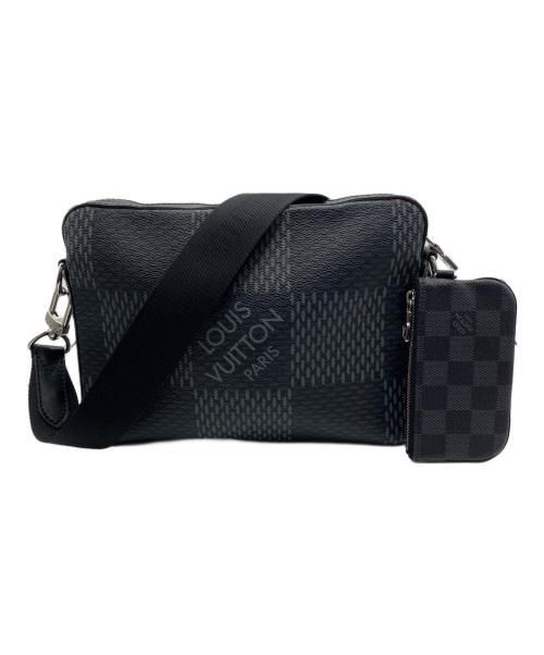 LOUIS VUITTON（ルイ ヴィトン）LOUIS VUITTON (ルイ ヴィトン) ダミエ・グラフィット　トリオ・メッセンジャーの古着・服飾アイテム