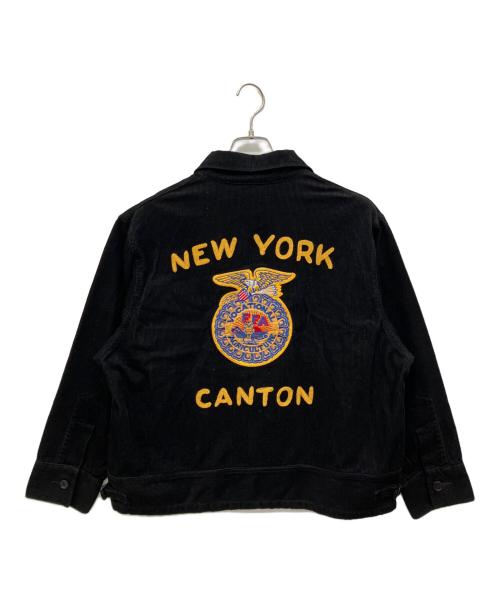 THRIFTY LOOK（スリフティールック）THRIFTY LOOK (スリフティールック) コーデュロイジャケット ブラック サイズ:無の古着・服飾アイテム