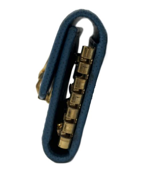 Salvatore Ferragamo（サルヴァトーレ フェラガモ）Salvatore Ferragamo (サルヴァトーレ フェラガモ) キーケース ブルーの古着・服飾アイテム