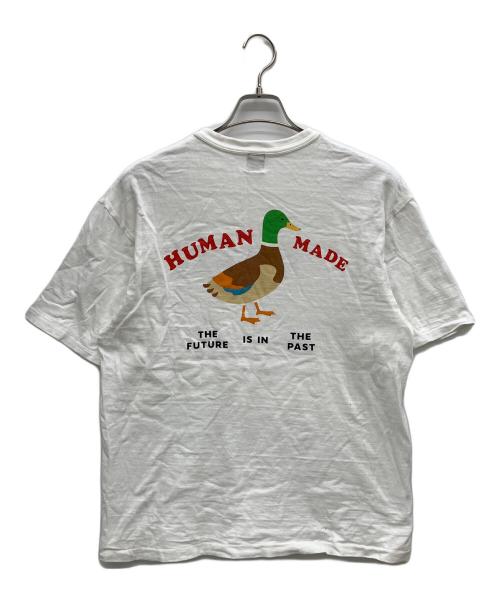 HUMAN MADE（ヒューマンメイド）HUMAN MADE (ヒューマンメイド) Tシャツ ホワイト サイズ:Lの古着・服飾アイテム