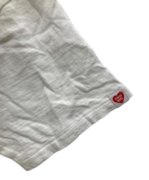 HUMAN MADE（ヒューマンメイド）HUMAN MADE (ヒューマンメイド) Tシャツ ホワイト サイズ:Lの古着・服飾アイテム