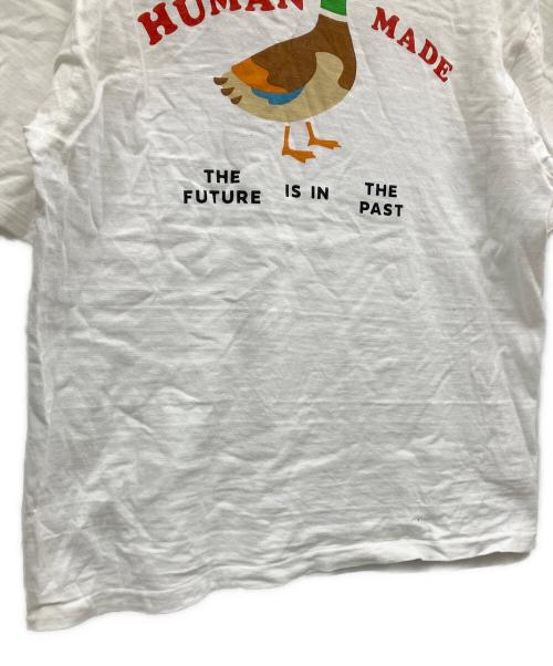HUMAN MADE（ヒューマンメイド）HUMAN MADE (ヒューマンメイド) Tシャツ ホワイト サイズ:Lの古着・服飾アイテム
