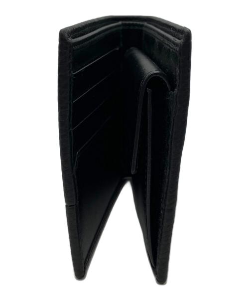 BVLGARI（ブルガリ）BVLGARI (ブルガリ) OCTO　2つ折り財布 ブラックの古着・服飾アイテム