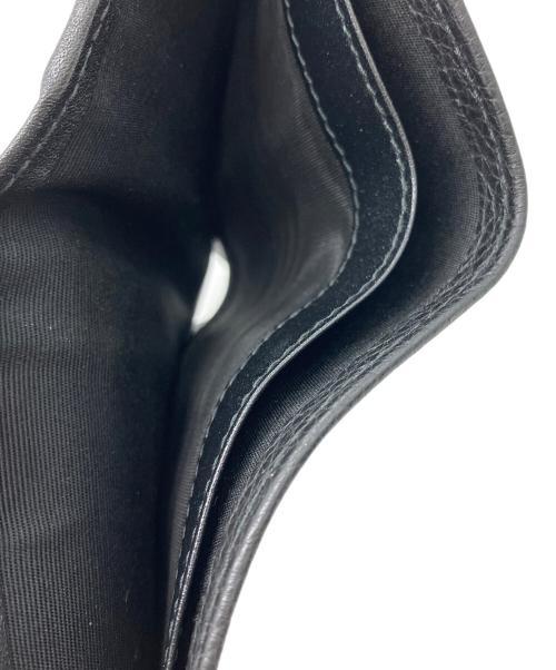 BVLGARI（ブルガリ）BVLGARI (ブルガリ) OCTO　2つ折り財布 ブラックの古着・服飾アイテム