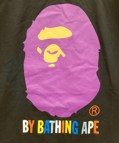 BAPE BY A BATHING APE（ベイプバイアベイシングエイプ）BAPE BY A BATHING APE (ベイプバイアベイシングエイプ) 半袖カットソー ブラック サイズ:Lの古着・服飾アイテム