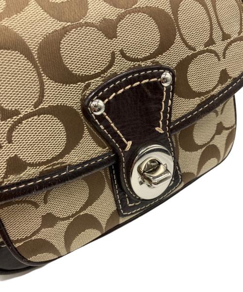 COACH（コーチ）COACH (コーチ) ショルダーバッグ ブラウンの古着・服飾アイテム