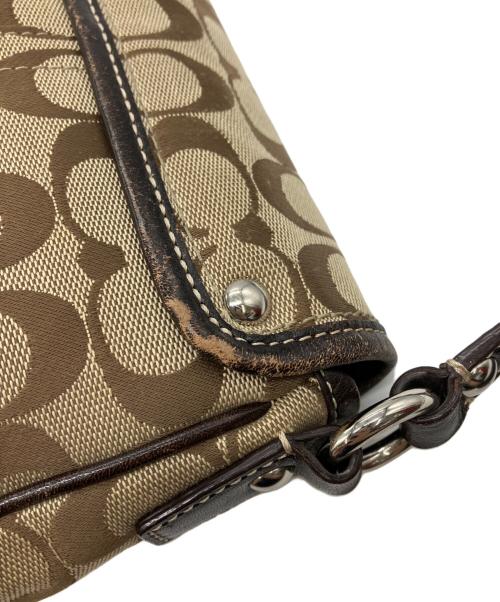 COACH（コーチ）COACH (コーチ) ショルダーバッグ ブラウンの古着・服飾アイテム