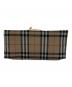 中古・古着 BURBERRY LONDON (バーバリーロンドン) ノバチェック柄ハンドバッグ ブラウン：12000円