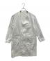 ゴーシュ（ゴーシュ）の古着「ノーカラーコート」｜ホワイト