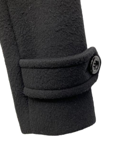 BLUE LABEL CRESTBRIDGE（ブルーレーベルクレストブリッジ）BLUE LABEL CRESTBRIDGE (ブルーレーベルクレストブリッジ) ウールコート ブラック サイズ:38の古着・服飾アイテム